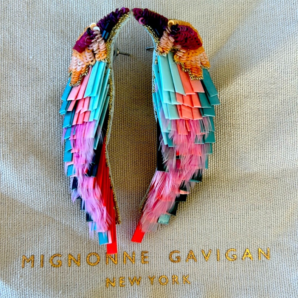 Mignonne Gavigan NY bird earrings